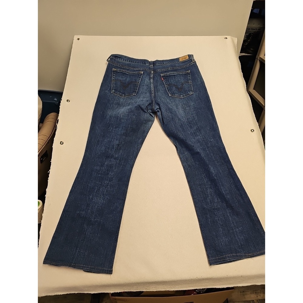 Levis 515 Bootcut Jeans Womens 16M Medium Wash Stretch Denim‎ Blue 16 Medium